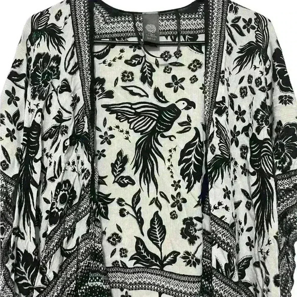 Vince Camuto Bird Floral Topper, Tropical, One Size - Picture 4 of 8